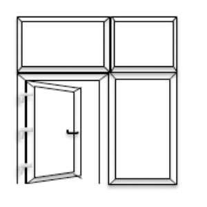 UPVC door drawing 10