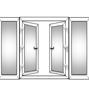 UPVC door drawing 8