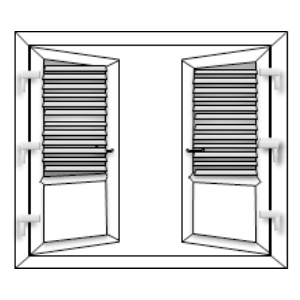 UPVC door drawing 7