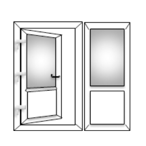 UPVC door drawing 6