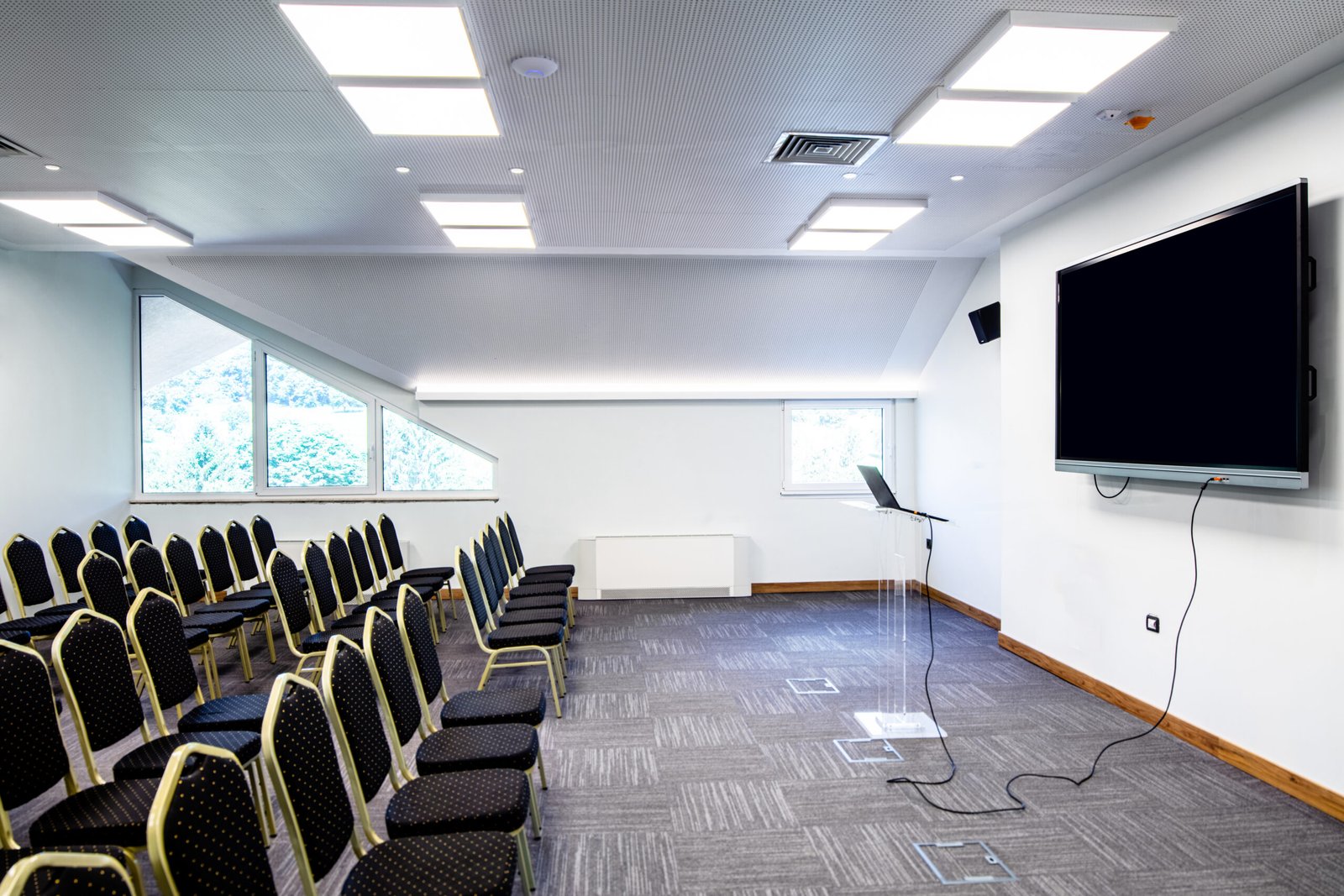 upvc sliding door for conference room